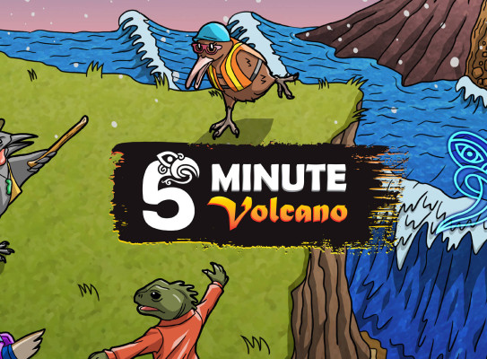 5 minute volcano
