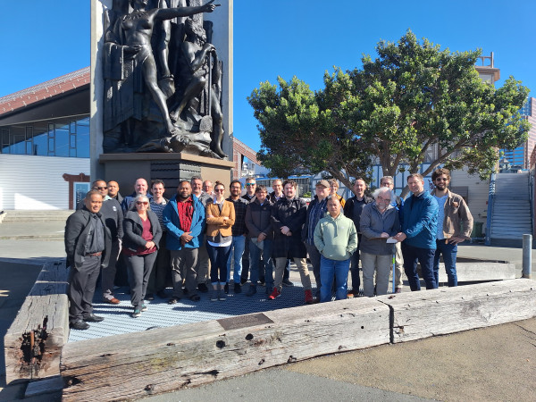 Attendees of the 2024 South West Pacific Regional SeisComP User Group meeting