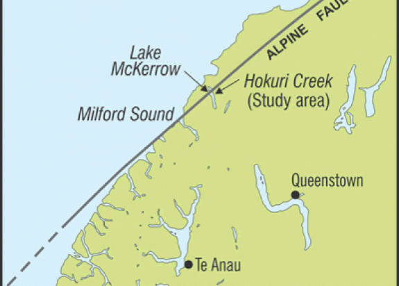 Hokuri Creek Location