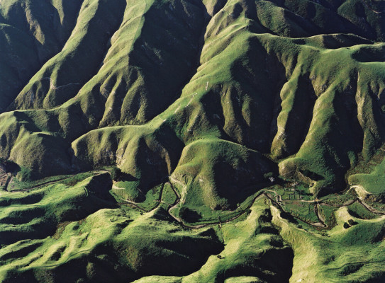 Kakaho Fault and stream near Ohariu Fault Wellington