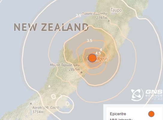 2024 10 07 Cook Strait Shaking Layers