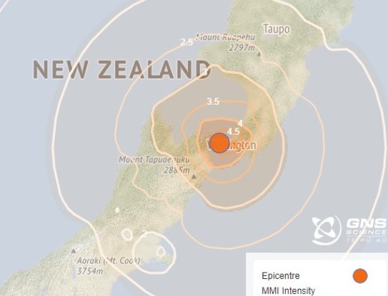 2024 10 07 Cook Strait Shaking Layers